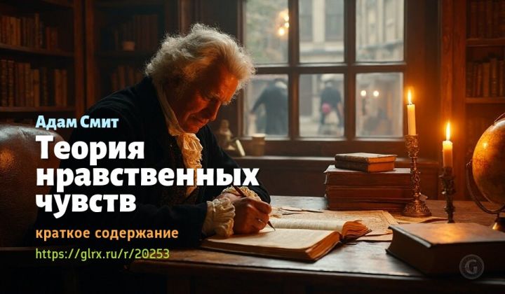 Читать краткий пересказ книги Адама Смита «Теория нравственных чувств». Теория нравственных чувств, 
