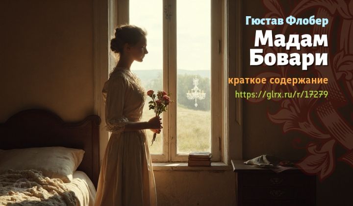 Читать краткий пересказ книги Гюстава Флобера «Мадам Бовари». Мадам Бовари, Флобер, краткое содержан