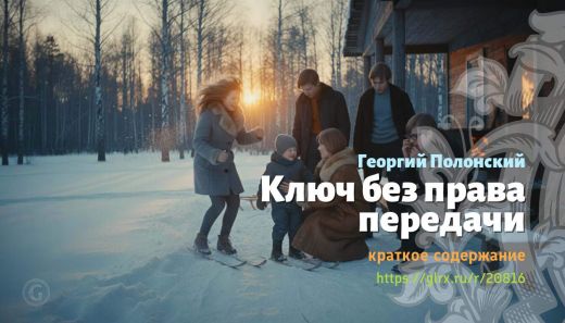 Читать краткий пересказ книги «Ключ без права передачи» (автор: Георгий Полонский). Георгий Полонски